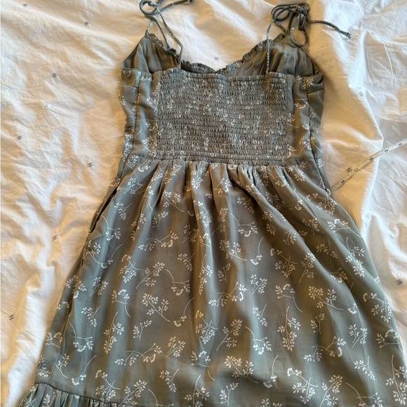 Abercrombie Green Floral Dress - Picture 4 of 4